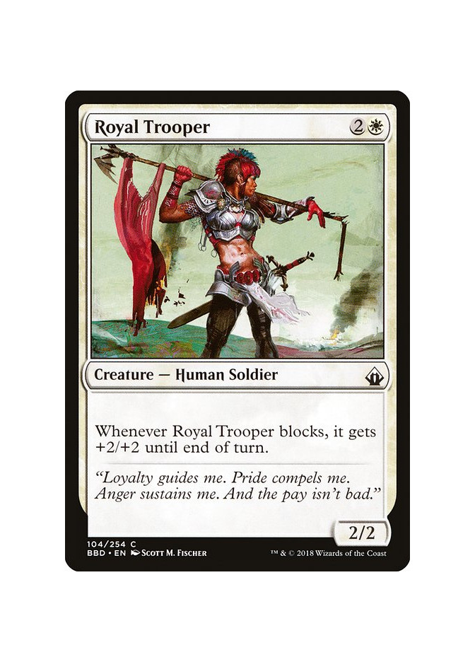 Royal Trooper - Foil