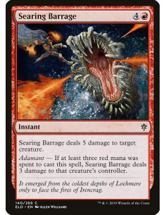 Searing Barrage - Foil