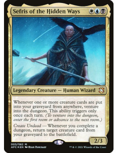 Sefris of the Hidden Ways - Foil