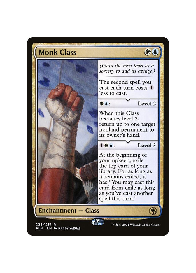 Monk Class - Foil