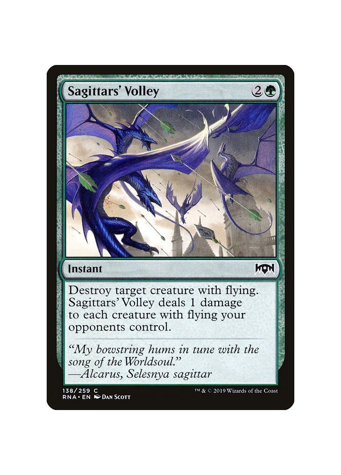 Sagittars' Volley - Foil