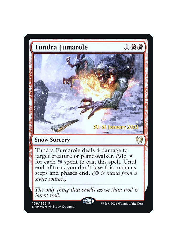 Tundra Fumarole - Foil