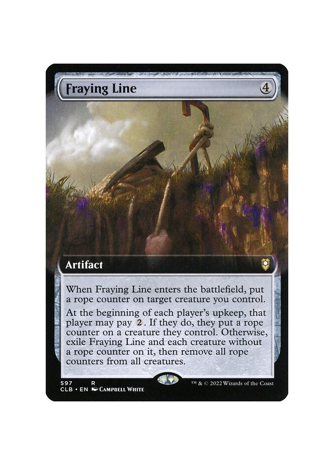 Fraying Line - Foil