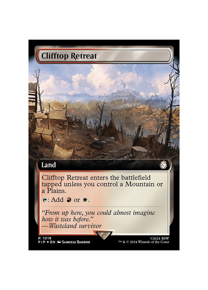 Clifftop Retreat - Foil