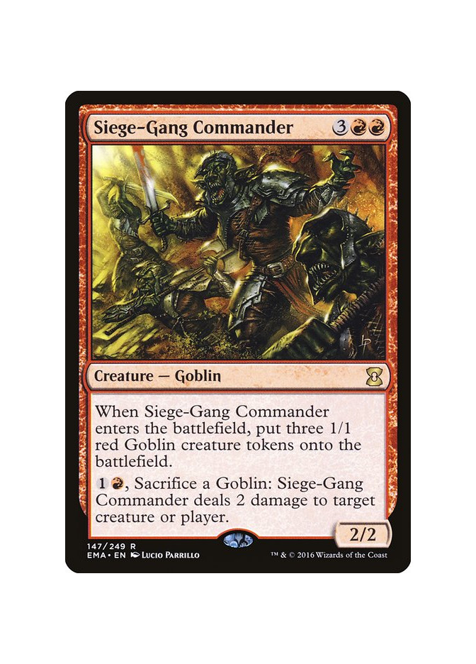 Siege-Gang Commander - Foil