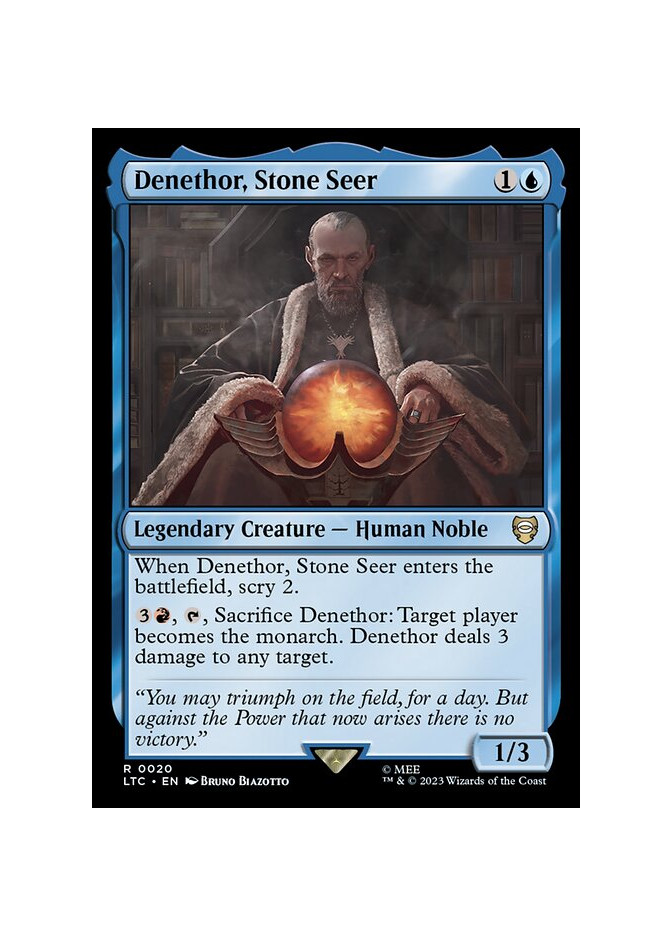 Denethor, Stone Seer