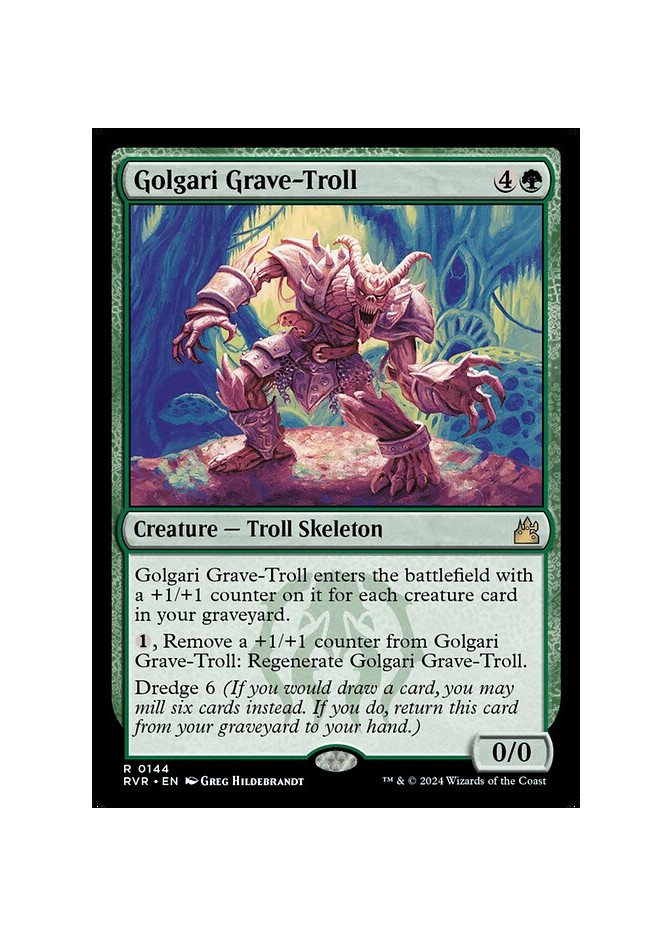Golgari Grave-Troll - Foil