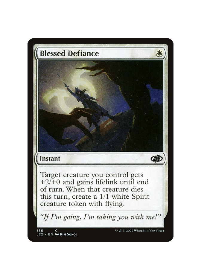 Blessed Defiance