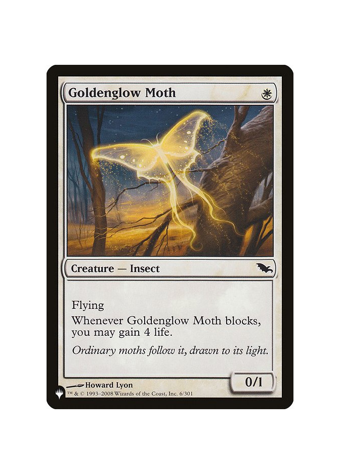 Goldenglow Moth