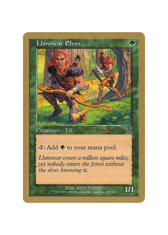 Llanowar Elves
