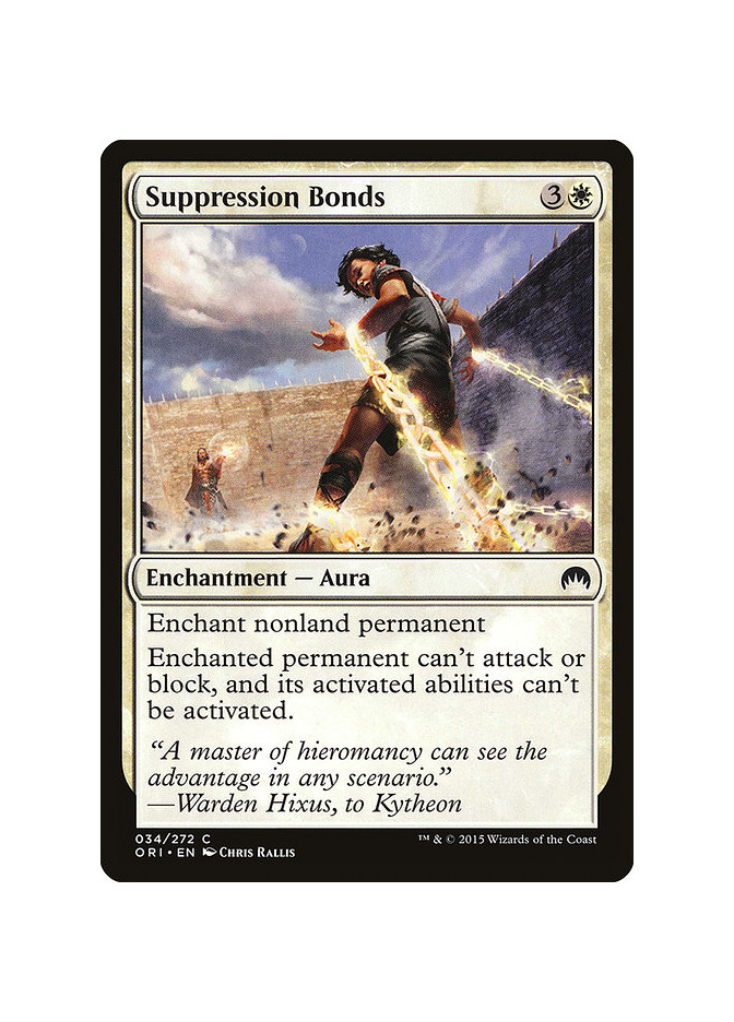 Suppression Bonds