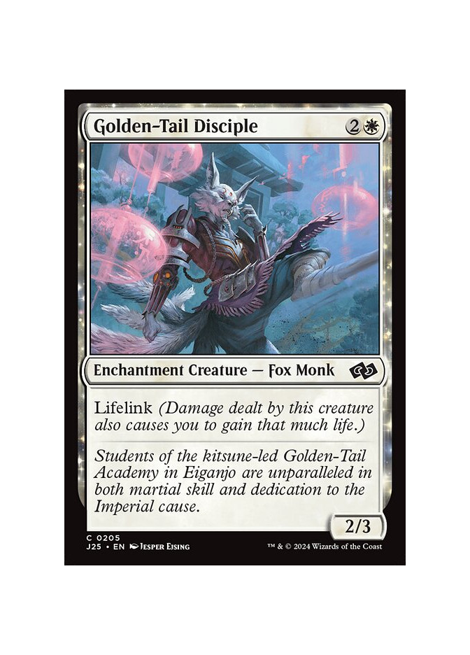 Golden-Tail Disciple