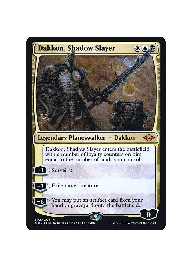 Dakkon, Shadow Slayer - Foil