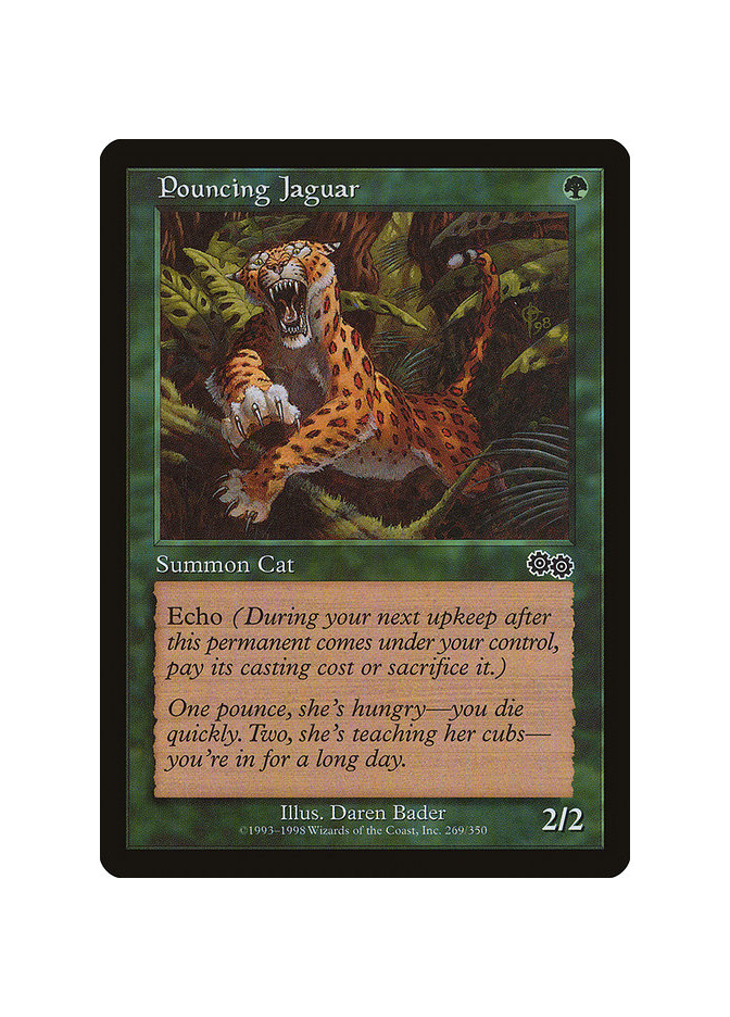 Pouncing Jaguar