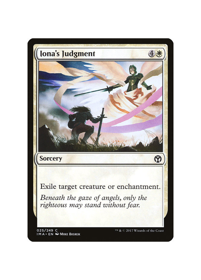 Iona's Judgment