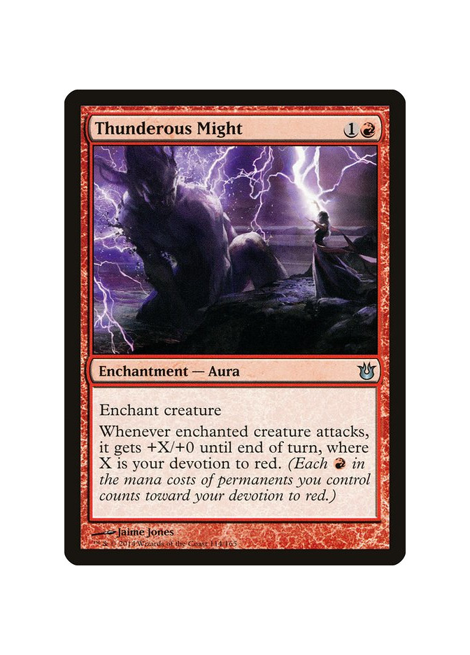 Thunderous Might - Foil