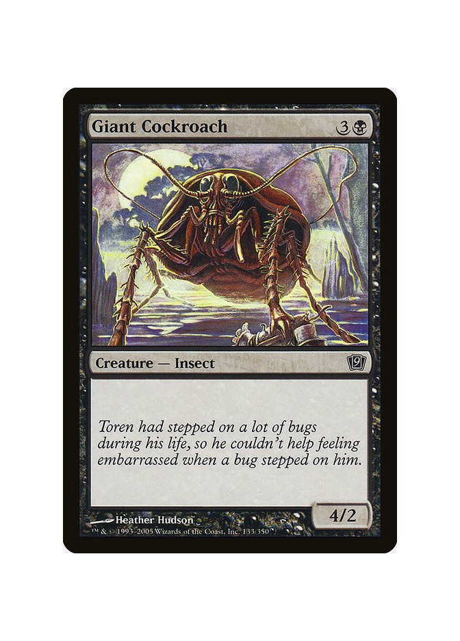 Giant Cockroach - Foil
