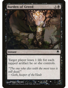 Burden of Greed - Foil