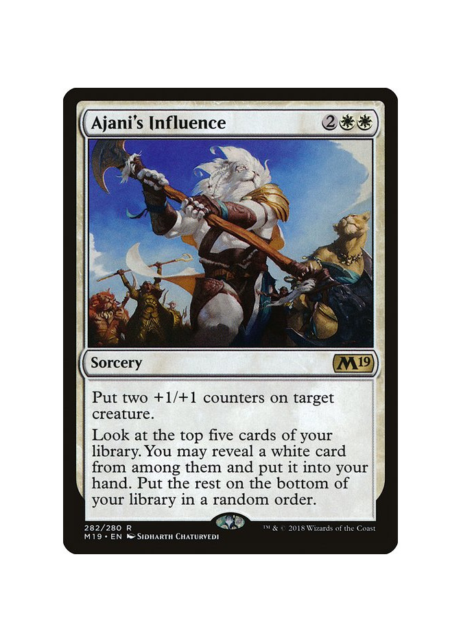 Ajani's Influence