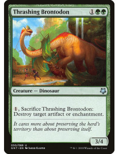 Thrashing Brontodon