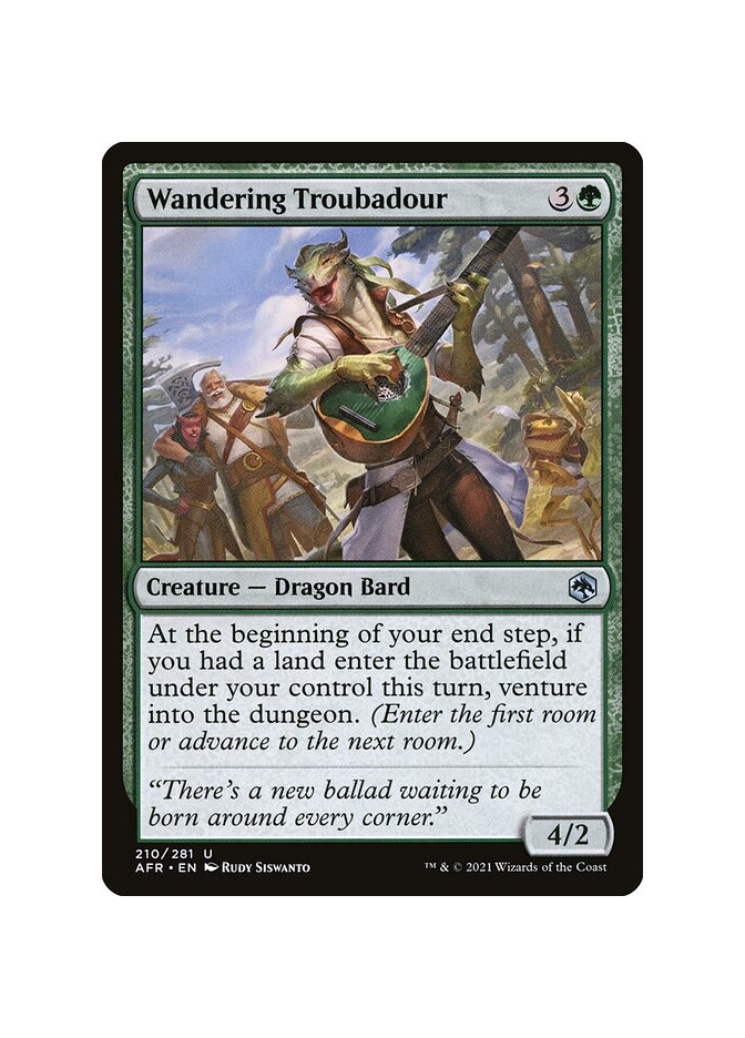 Wandering Troubadour - Foil