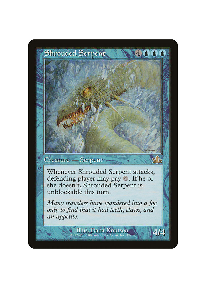 Shrouded Serpent - Foil