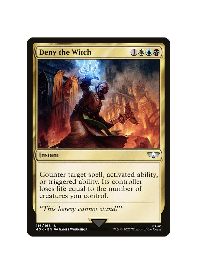 Deny the Witch