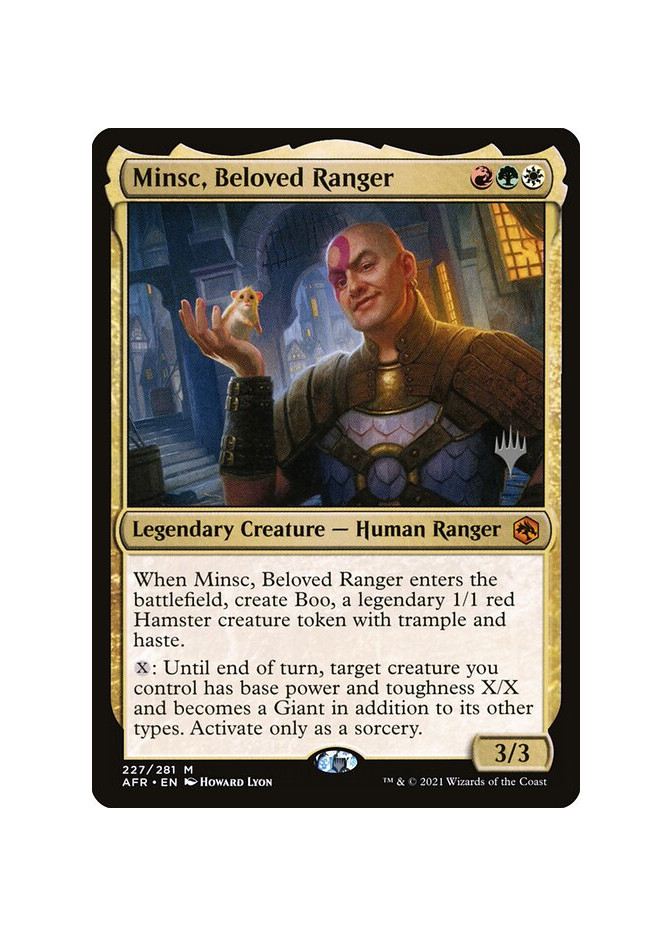 Minsc, Beloved Ranger - Foil