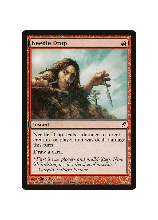 Needle Drop - Foil