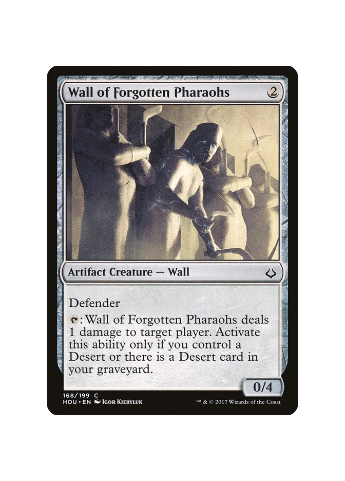 Wall of Forgotten Pharaohs
