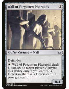 Wall of Forgotten Pharaohs - Foil