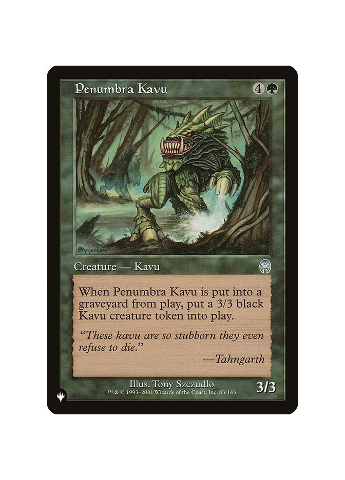 Penumbra Kavu