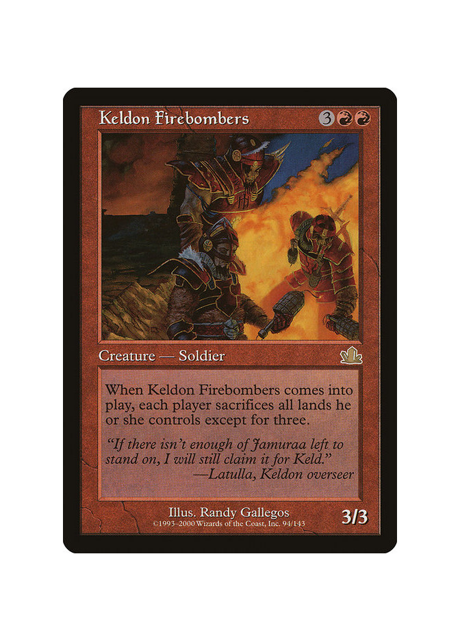 Keldon Firebombers - Foil