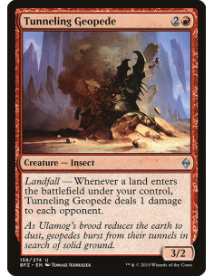Tunneling Geopede - Foil