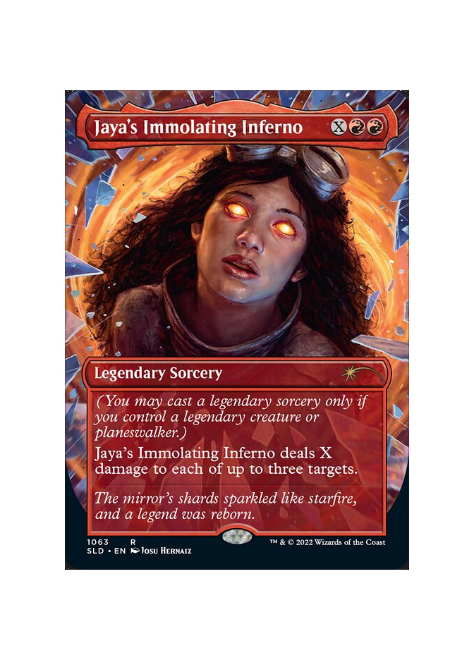 Jaya's Immolating Inferno - Foil