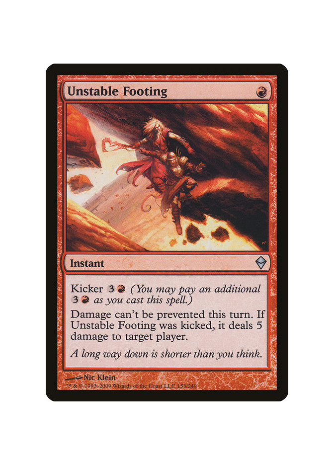 Unstable Footing - Foil
