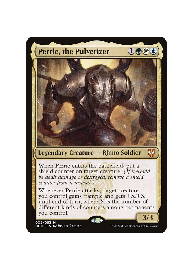 Perrie, the Pulverizer - Foil
