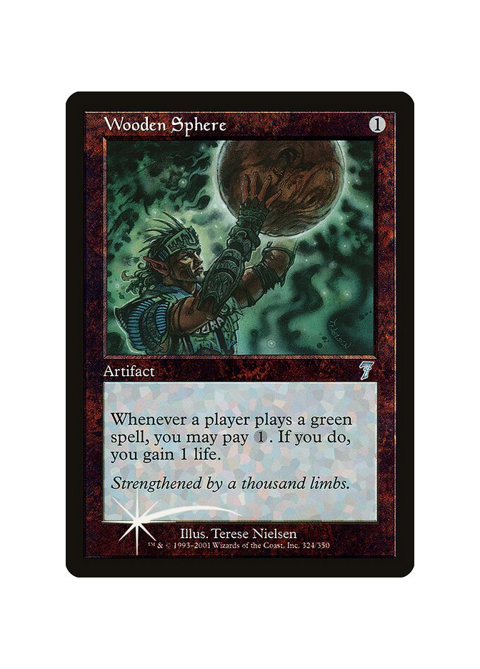 Wooden Sphere - Foil