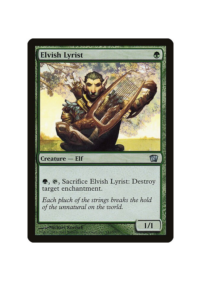 Elvish Lyrist - Foil