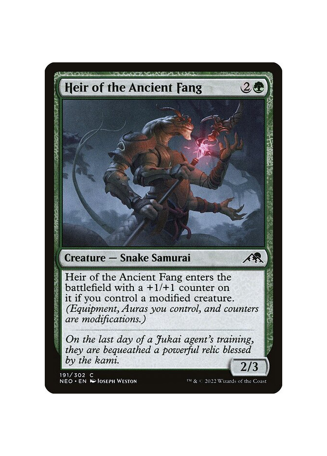 Heir of the Ancient Fang