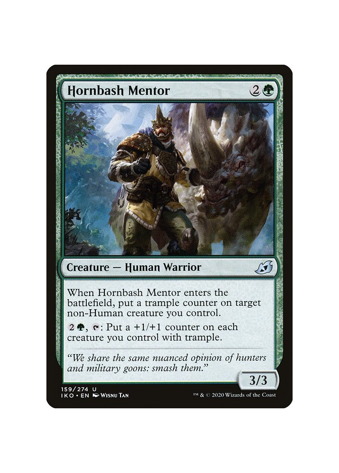Hornbash Mentor