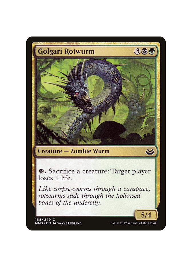 Golgari Rotwurm - Foil