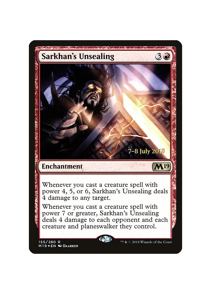 Sarkhan's Unsealing - Foil