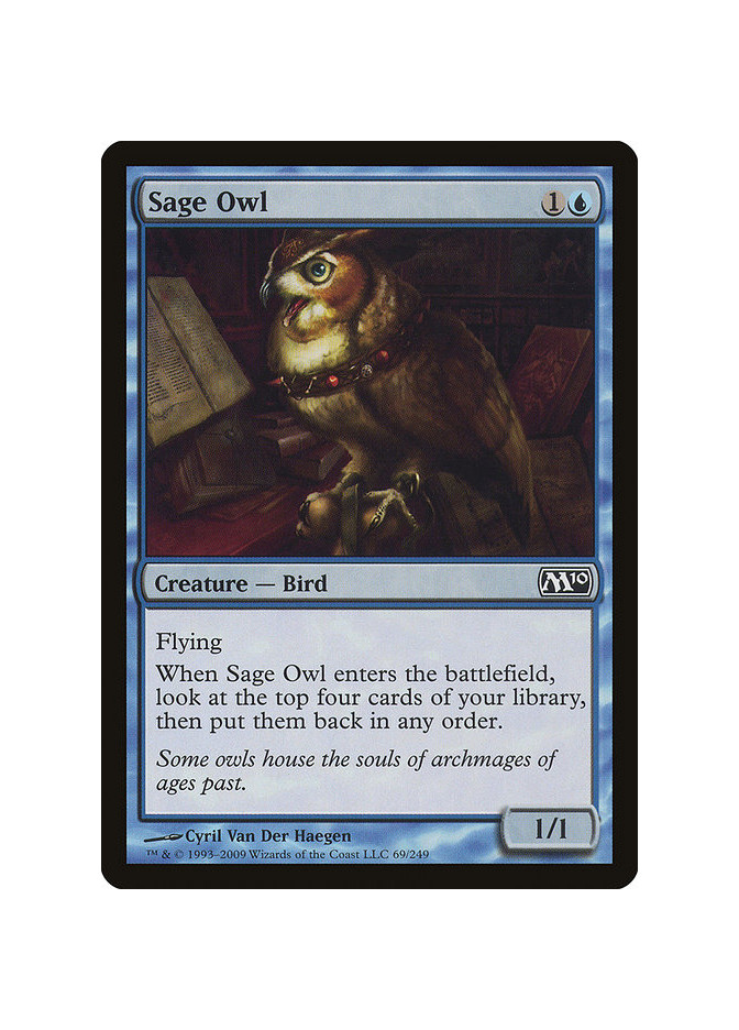 Sage Owl - Foil