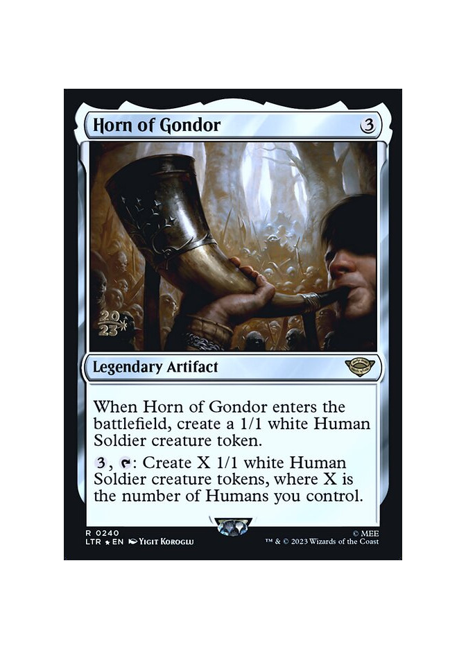Horn of Gondor - Foil