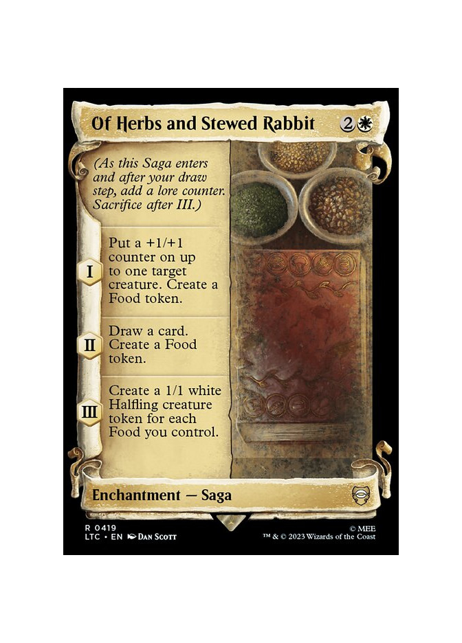 Of Herbs and Stewed Rabbit - Foil