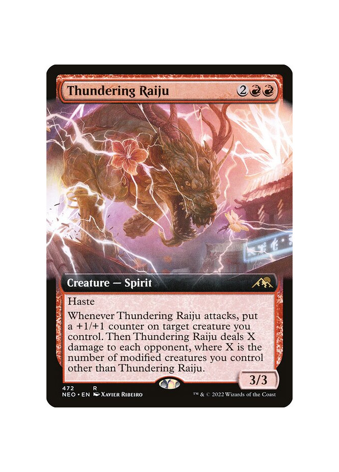 Thundering Raiju - Foil
