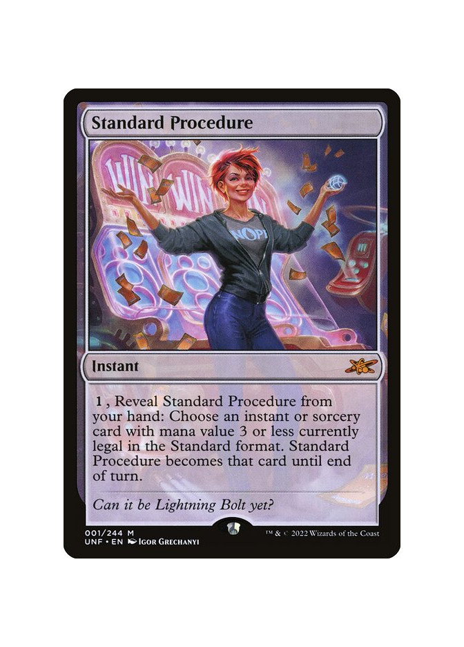 Standard Procedure - Foil