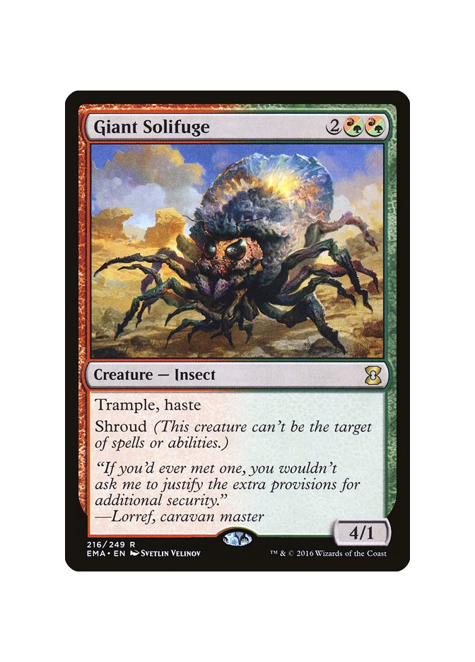 Giant Solifuge - Foil