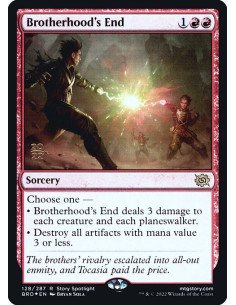 Brotherhood's End - Foil